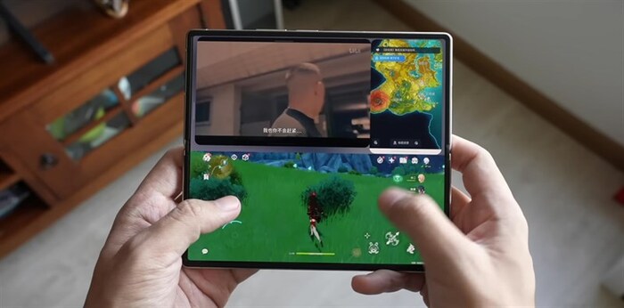 Khả năng đa nhiệm nhiều ứng dụng một lúc trên Xiaomi MIX Fold 2 rất tốt