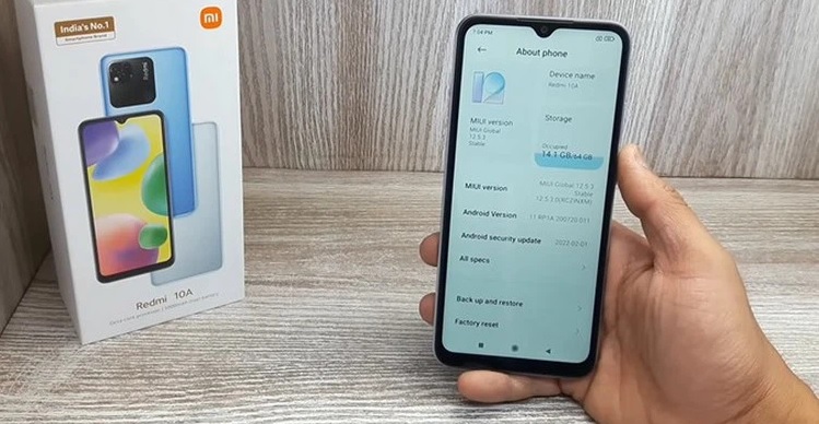 Giá chưa đến 3 triệu đồng, Xiaomi Redmi 10A có gì hấp dẫn?