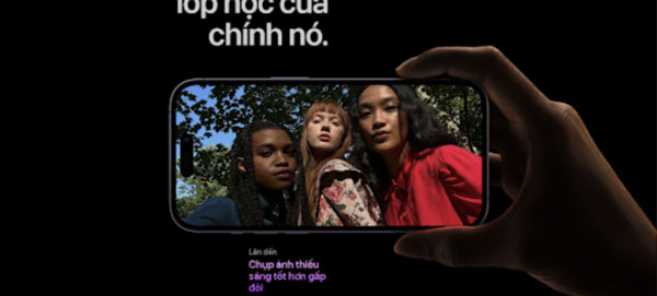 Chip A16 có Neural Engine thực hiện gần như 17 nghìn tỷ hoạt động mỗi giây cho phép phân tích từng pixel để tối ưu hóa ảnh của bạn