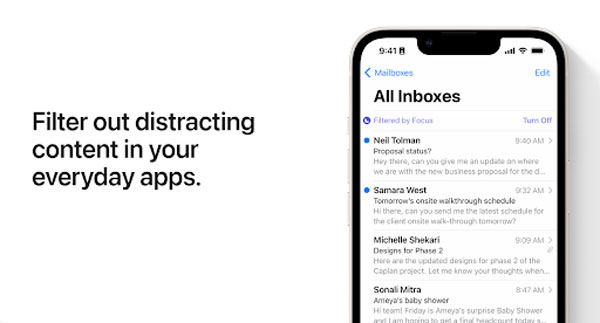 Focus Filters bộ lọc tiêu điểm trên iOS 16