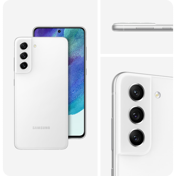 Cả 2 phiên bản Samsung Galaxy S21 FE và iPhone 14 tiêu chuẩn đều có ngoại hình đep mãn nhãn