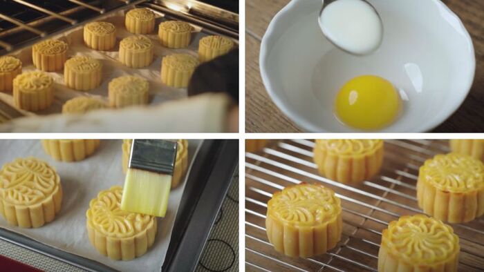 Nướng bánh trong lò nướng