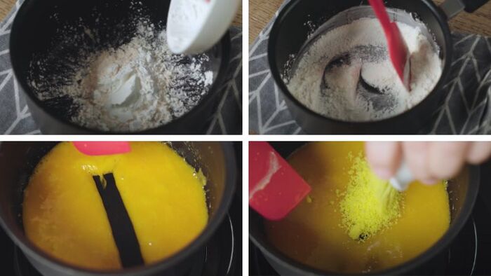 Làm phần nhân chảy