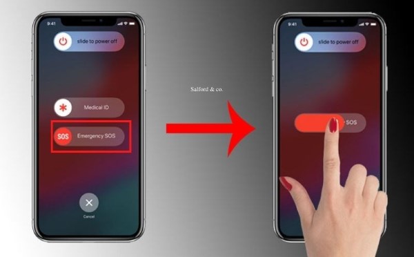 Chọn Emergency Call (Cuộc gọi Khẩn cấp)