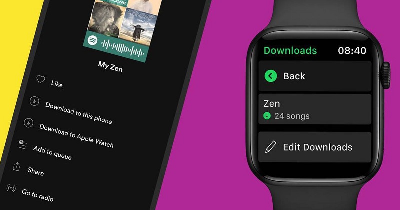 Hướng dẫn cách nghe nhạc Spotify trên Apple Watch cực kỳ đơn giản