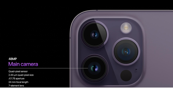 Camera iPhone 14 có nhiều đột phá