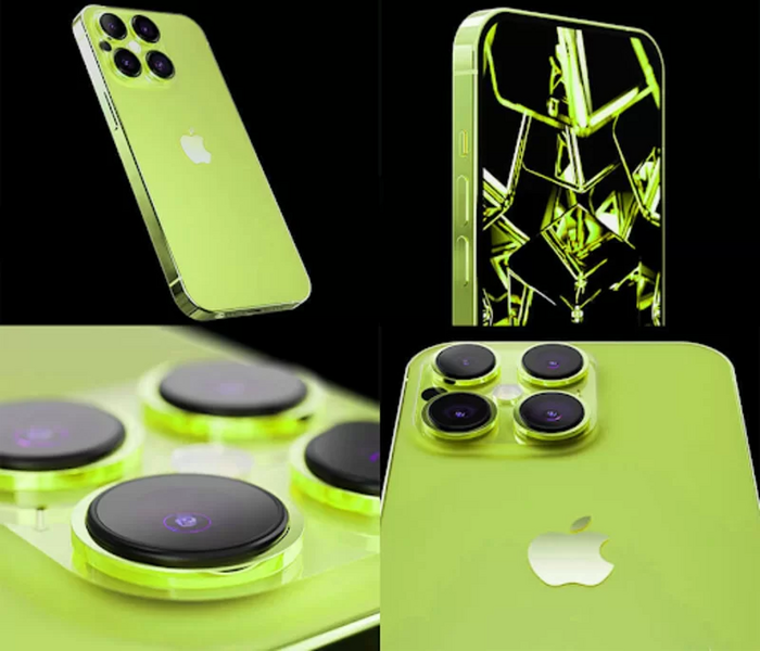 iPhone 14 đầy mới lạ trong phiên bản màu xanh neon