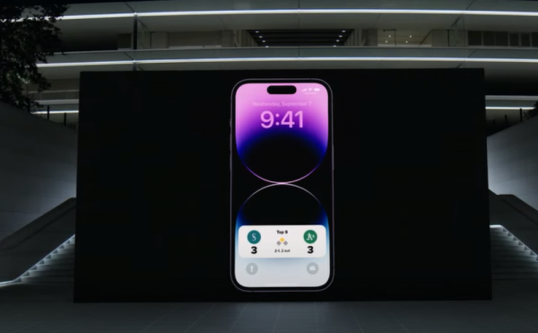 iPhone 14 sở hữu thiết kế mặt trước hài hòa, đẹp mắt