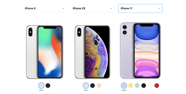 iPhone X, iPhone XS và iPhone 11 có thiết kế gần như giống nhau, nằm trong chu kỳ 3 năm của Apple