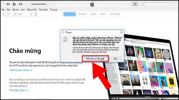 Khôi phục mật khẩu iPhone 14 thông qua chế độ Recovery