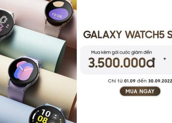 Mua Galaxy Watch5 series cùng Galaxy Z Fold4| Z Flip4 kèm gói cước ưu đãi đến 3,5 triệu đồng