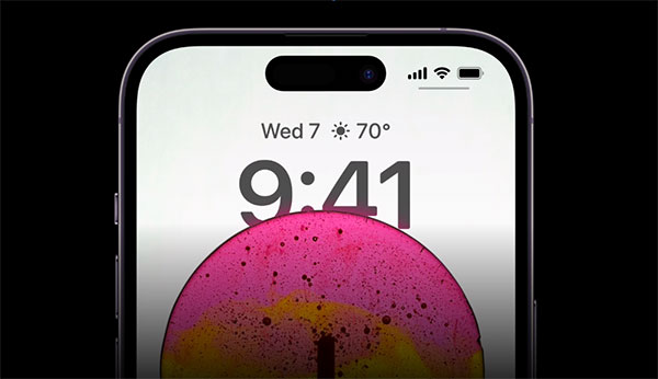 iPhone 14 Pro và iPhone 14 Pro Max được nâng cấp với phần notch viên thuốc cực độc lạ