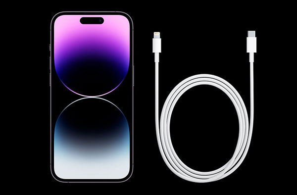 iPhone 14 Pro Max vẫn giữ nguyên cổng sạc Lightning truyền thống