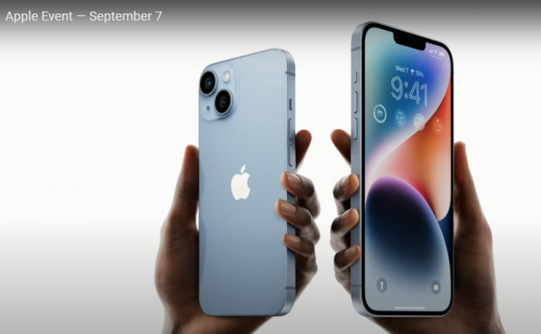 Thiết kế mặt sau của iPhone 14 gây ấn tượng mạnh với chất liệu Titan bền bỉ và camera lồi độc đáo