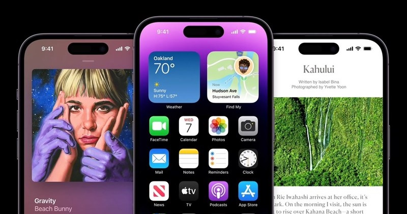 Gọi tên những tính năng đáng chú ý trên iPhone 14 Series: Tạm biệt tai thỏ, Always-On display,…