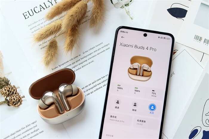 Có thể kết nối tai nghe Xiaomi Buds 4 Pro khá dễ dàng thông qua Bluetooth