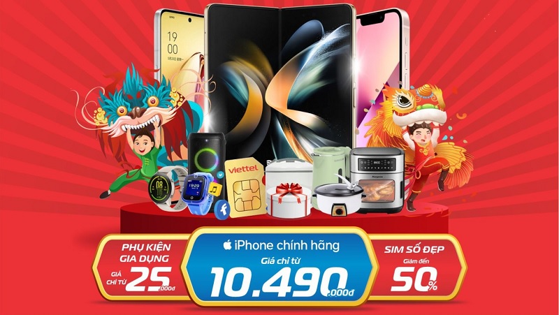Viettel Store khai trương siêu thị mới tại Quảng Bình, 100% khách hàng nhận phiếu quà tặng trị giá tới 1.000.000đ