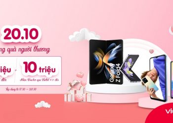 20/10 – Tặng quà người thương ưu đãi đến 9 triệu – Nhận Voucher đến 10 triệu qua Viettel ++