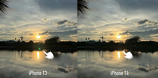 Iphone 14 chụp ảnh nét hơn iPhone 13