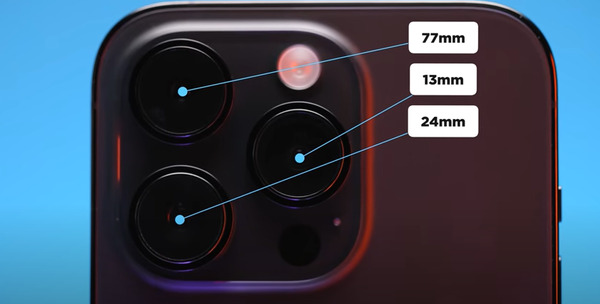 Camera 48MP trên iPhone 14 Pro