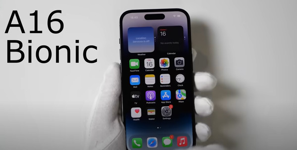 Chip a16 Bionic mang lại hiệu suất năng lượng hàng đầu