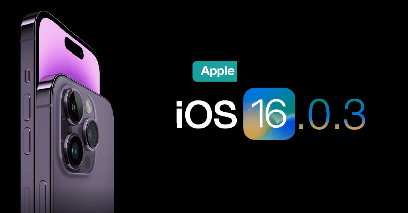 iOS 16.0.3