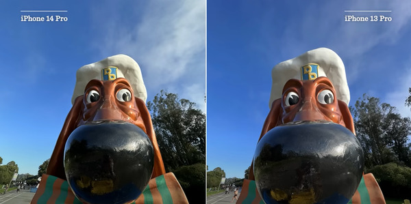 Camera iPhone 14 Pro đem tới những bức ảnh với màu sáng, rõ nét hơn, tươi hơn iPhone 13 Pro