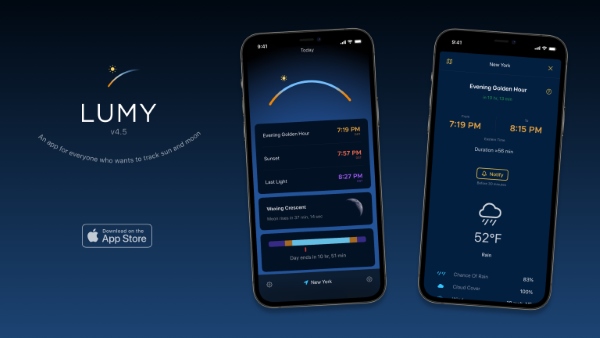 Ứng dụng Lumy trên iOS 16.1