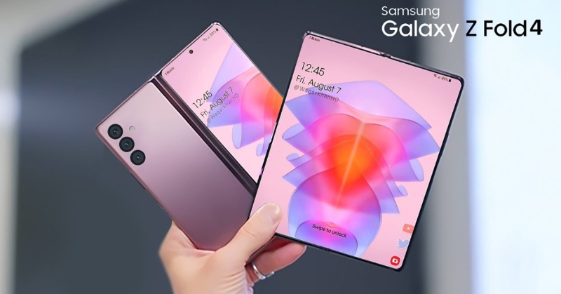 Samsung ra mắt phiên bản màu Burgundy cho Galaxy Z Fold4