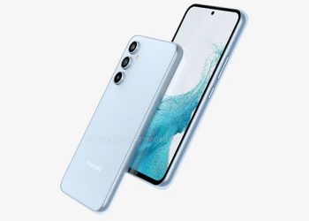 Lộ diện ảnh render Samsung Galaxy A54 5G với thiết kế Infinity-O và cụm 3 camera sau giống Galaxy A32