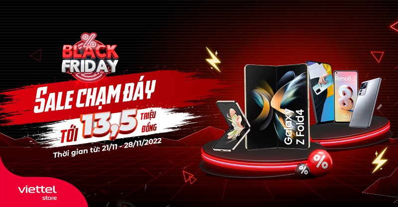 Black Friday – Sale chạm đáy – Ưu đãi tới 13,5 triệu đồng
