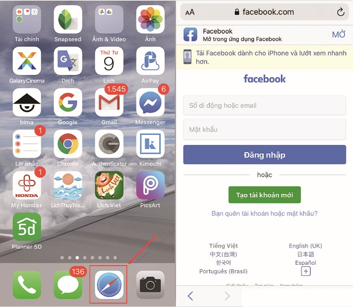Cách đăng ảnh Facebook không bị vỡ