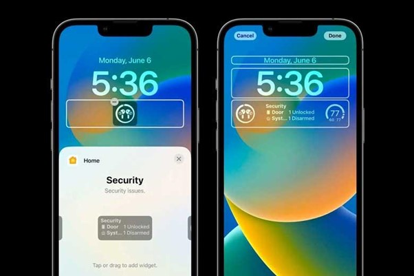 iOS 16 cho phép người dùng thêm nhiều Widget