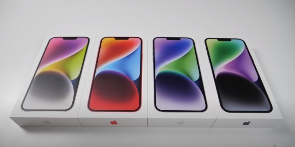 Mặt trước hộp đựng iPhone 14 Plus