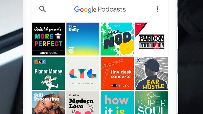 Google Podcast cho phép sử dụng hoàn toàn miễn phí