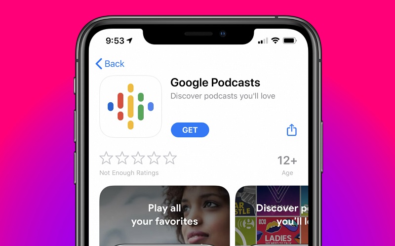 Tải và cài đặt ứng dụng Google Podcast cho điện thoại