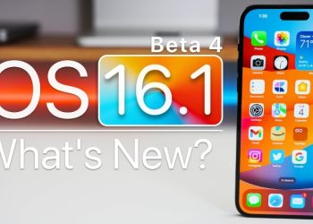 iOS 16.1 Beta 4