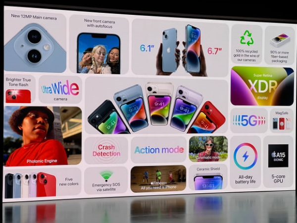 iPhone 14 Plus vẫn sử dụng chip A15 Bionic