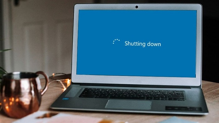 mẹo tắt nguồn laptop