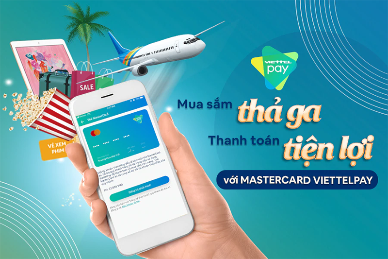 Mastercard ViettelPay rút tiền và chuyển khoản linh hoạt