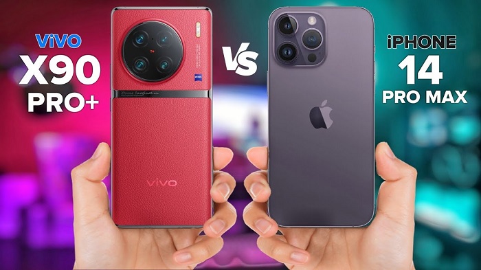 so sánh iPhone 14 Pro Max và Vivo X90 Pro+