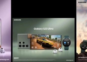 Hình ảnh quảng cáo của dòng Galaxy S23 lộ diện chính thức xác nhận về thiết kế sản phẩm
