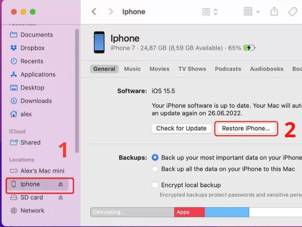 khôi phục ảnh đã xóa vĩnh viễn trên iPhone
