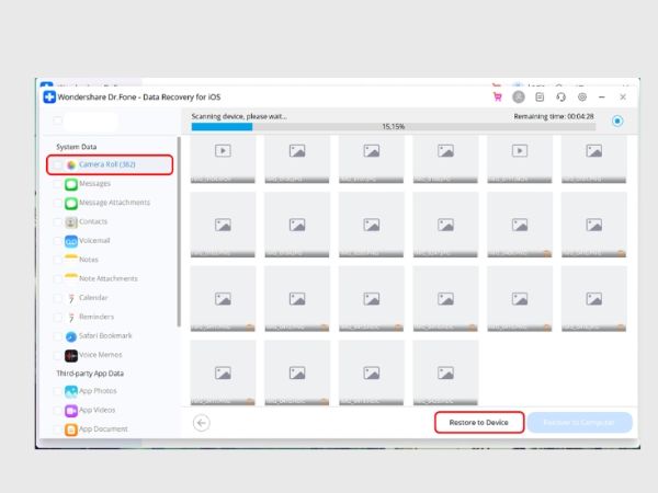 khôi phục ảnh đã xóa vĩnh viễn trên iPhone