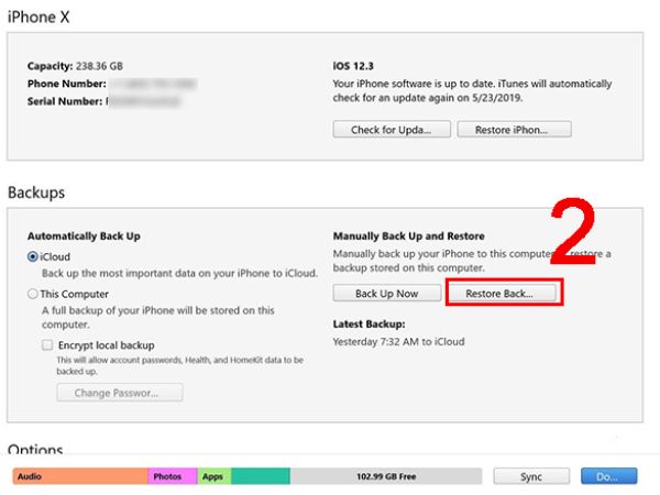 khôi phục ảnh đã xóa vĩnh viễn trên iPhone
