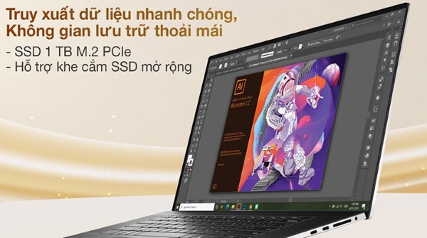 laptop cho sinh viên thiết kế đồ họa