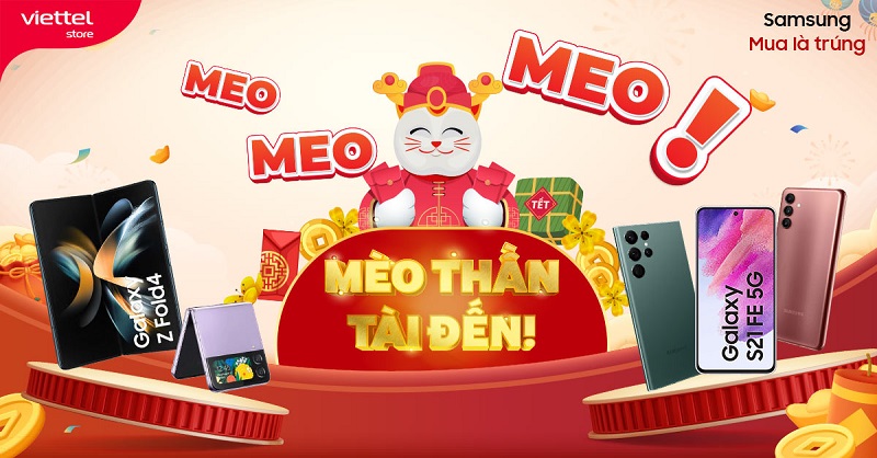 GAME TẾT 2023 – Meo meo meo! Mèo thần tài đến