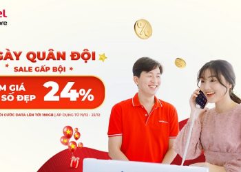 Ngày Quân đội – Sale gấp bội, SIM số đẹp giảm đến 24%