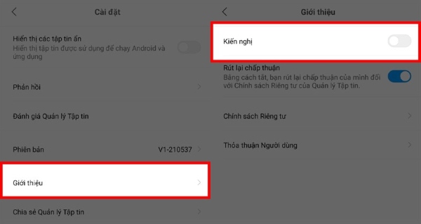 tắt quảng cáo trên điện thoại xiaomi