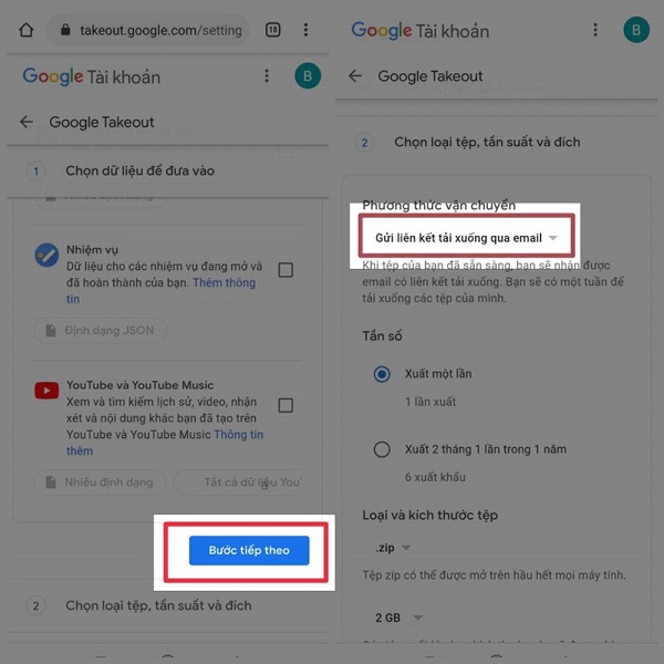 Tải ảnh từ Google Photo về máy tính